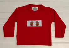 Load image into Gallery viewer, Red Rudolph Long Sleeve Shirt