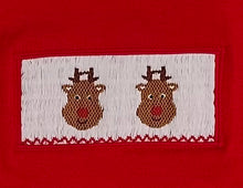 Load image into Gallery viewer, Red Rudolph Long Sleeve Shirt