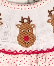 Load image into Gallery viewer, Polka Dot Rudolph Bishop