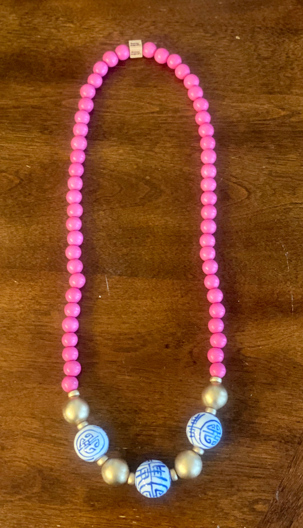Hot Pink Marsha Necklace
