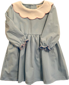 Scallop Knit Dress
